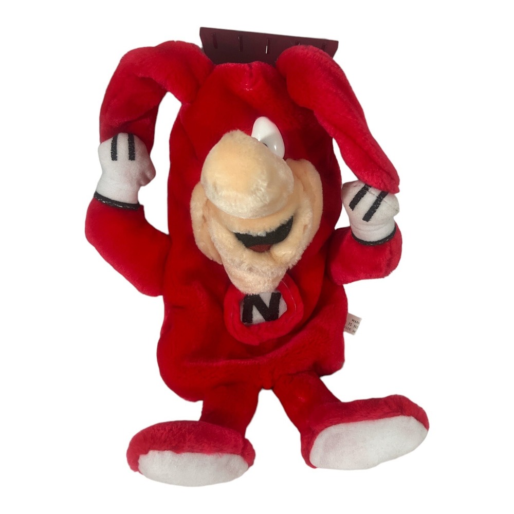 Vintage Dominos The Noid Ice window scraper Retro advertising plush
